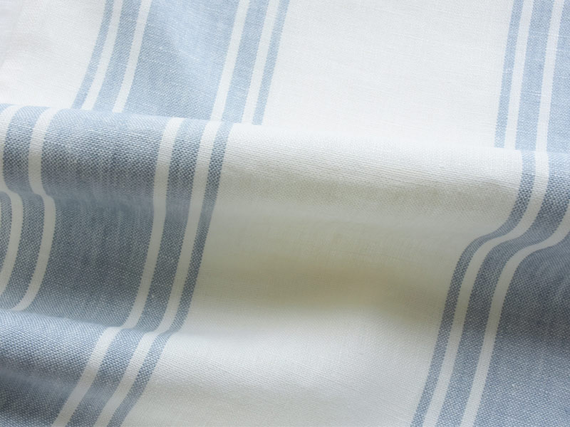 Linen Stripes Lina【Lina Marine No.4】 ( Curtain )