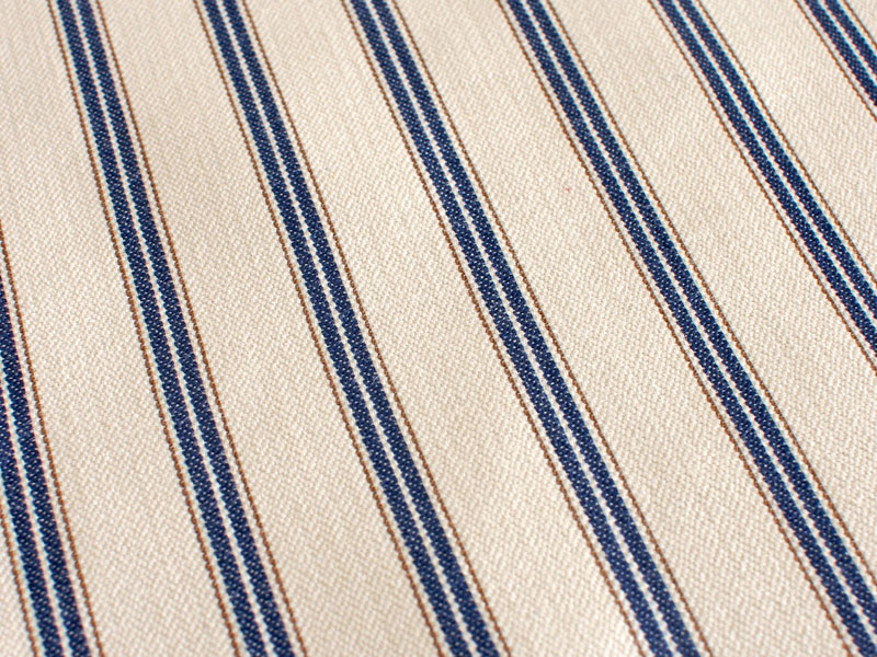 Cotton Stripes AKA 【 AKA No.3 】 ( Sofa / Curtain )