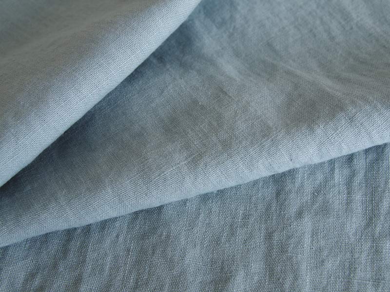 Linen Plains Lina【Lina Washed Blue】( Sofa / Curtain )