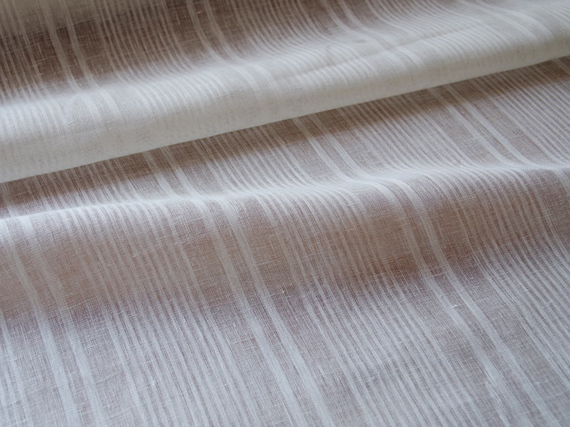 Linen Stripes Naturals 【 Naturals No.23 】 ( Curtain )
