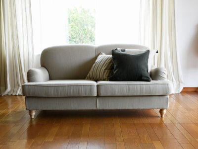 リネンソファのある空間