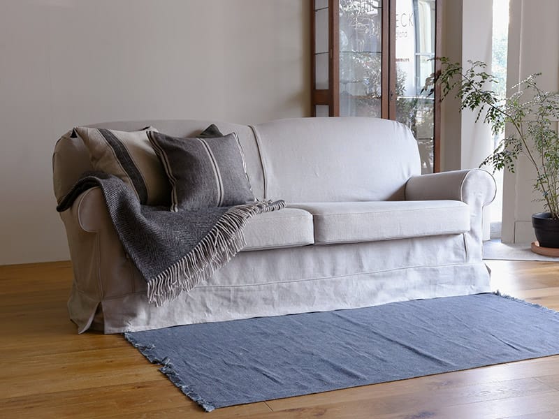 ベルギー製リネン生地|Naturals Stone / ストーン】 ( ソファ / カーテン用 )