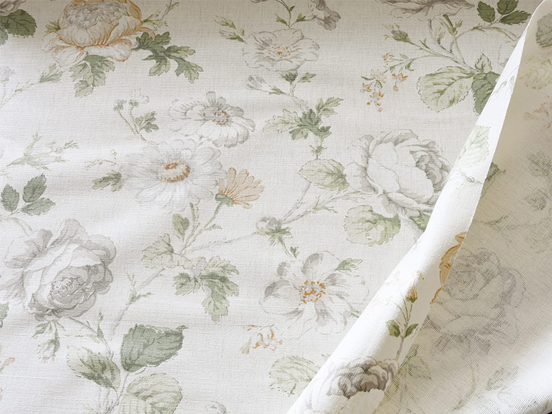 Linen Flower【 Daisy Cream 】 ( Sofa / Curtain )