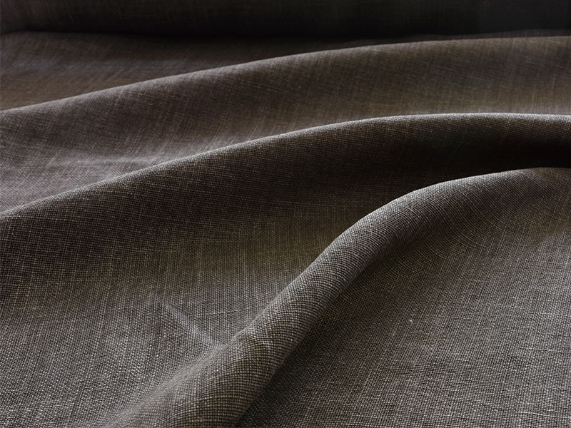 Linen Plains Naturals 【Naturals Black Vintage】 ( Sofa / Curtain )